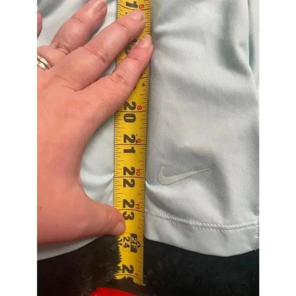 Women's Nike‎ Dri-Fit Standard Fit Sleeveless Polo Shirt - Light Blue - M - Picture 7 of 8